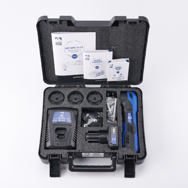 Polerka akumulatorowa wielofunkcyjna BPC 5112 ZESTAW