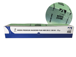 CRS FOLIA MASKUJĄCA W ROLCE PREMIUM GREEN 4 X 150M - 12 MIKR