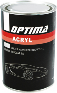 ACRYL LAKIER NAWIERZCHNIOWY 2:1 Q492 biały 1L